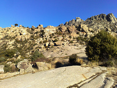 La Sierra de La Cabrera. I recall it as a perishingly cold January day!