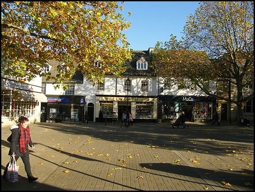 autumn in the market square