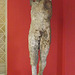 Statue from Antikythera Shipwreck of a Youth with Twisted Body in the National Archaeological Museum in Athens, May 2014