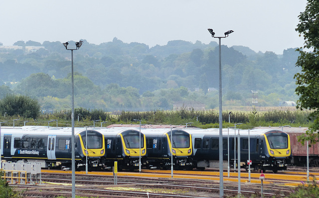 Class 701 at Eastleigh (3) - 16 August 2020