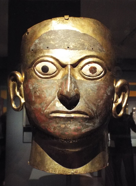 Moche Mask in the Metropolitan Museum of Art, May 2018