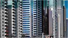 Dubai : geometrie verticali a Palm Jumeirah
