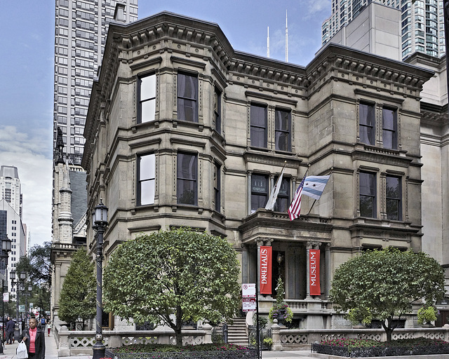 Driehaus Museum – Magnificent Mile, East Erie Street, Chicago, Illinois, United States