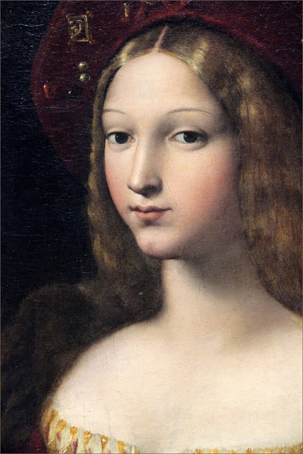 Détail peinture au Louvre Lens