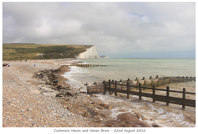 Cuckmere Haven and Haven Brow 22 8 2016