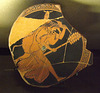 Red-Figure Kylix Fragment by Makron with a Maenad in the Louvre, June 2013
