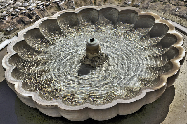 Fountain – Palacio del Generalife, Alhambra, Granada, Andalucía, Spain