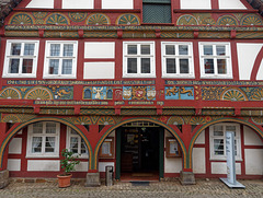 Historisches Rathaus - giebelständiger Kernbau