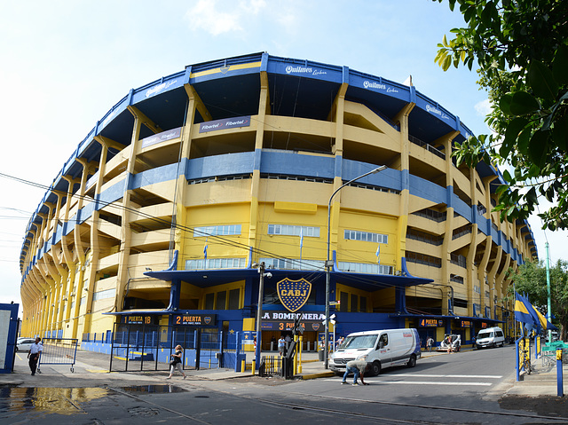 Buenos Aires, La Boca, La Bombonera Stadium