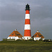 The Westerheversand Lighthouse from its best side in 1999