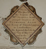 Memorial To Arabella Alsop D1763, Chancel Of Saint Nicholas Church, Castle Gate, Nottingham