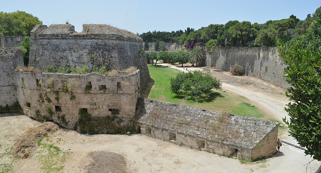 The Fortress of Rhodes, North-West Bastion