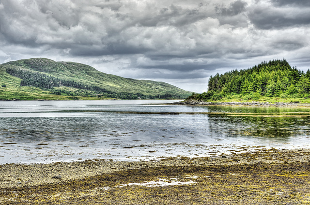 Reflections on Camas* na Sgianadin - Isle of Skye