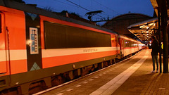 Departure of the Alpen Express from Haarlem