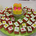Strawberry Cake Squares..for Baby Shower