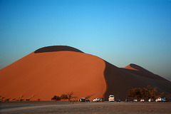 Namibia, The Early Morning at the Dune No45 at the Sossusvlei National Park