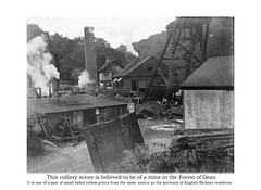 Forest of Dean colliery late 19th century