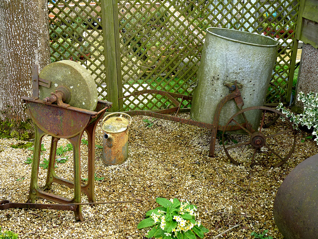 Sulgrave Manor- Old Garden Implements