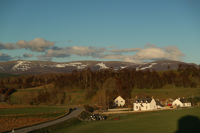 Evening, Kingussie, Badenoch, Highlands, Scotland