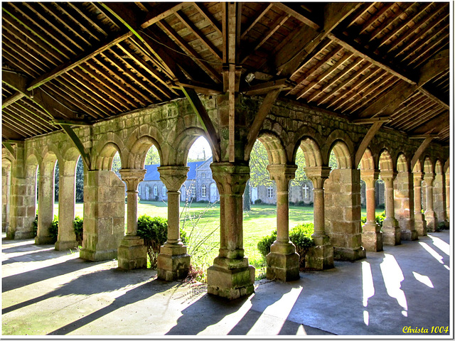 The shadows of the cloister