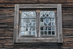 Skansen open air museum window