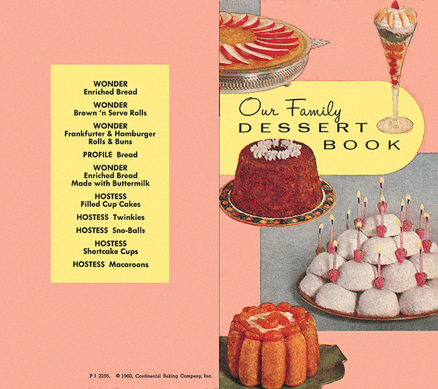 "Our Family Dessert Book", 1960