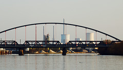 Hanau - River Main and Power Plant Staudinger