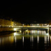 BESANCON: Le quai Vauban, le pont Battant de nuit.