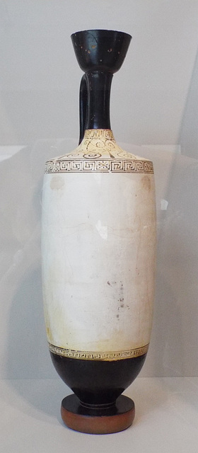 White-Ground Lethykos Attributed to the Achilles Painter in the Getty Villa, June 2016