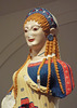 Detail of the Reconstruction of the Chios Kore in the Metropolitan Museum of Art, December 2022