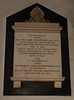 Monument To The Rev, William Joseph Butler & Lucy Butler, Saint Nicholas Church, Castle Gate, Nottingham