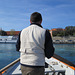 Zadar : barque-taxi.