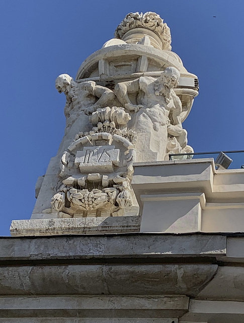 Palacio de Cibeles, detail