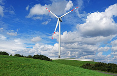 Georgswerder Windmühle "Hamburg Energie"