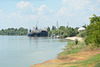 Левый берег Дуная и Измаильский судоремонтный порт / Left bank of the Danube and Izmail shipyard