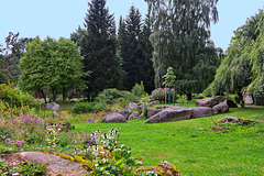 Steingarten im Kurpark  Schierke
