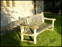 churchyard seat
