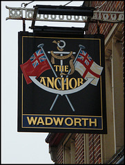 Wadworth's Anchor sign