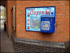 Oxford streetmap dispenser