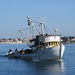 Zadar : bateau de pêche.