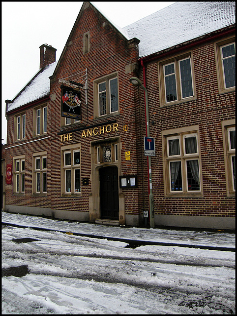 The Anchor in winter