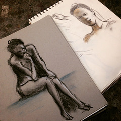 At Figure Drawing class