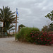 Israel, Eilat, Entrance to the Botanical Garden