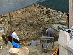 Manastirine : fouilles de la nécropole.