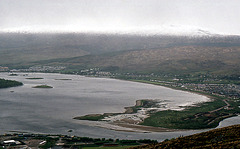 Loch Linnhe & The Corpach Basin from Cow Hill,Ft.William 15th May 1993