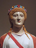 Detail of the Reconstruction of the Artemis from Pompeii in the Metropolitan Museum of Art, December 2022