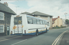 Burtons Coaches G234 BRT (ex MOD) at Mildenhall - 4 Aug 2001 (474-32A)