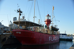 Feuerschiff «Fladen» im Schifffahrtsmuseum Maritima