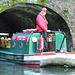 Dudley Canal Trust Excursion Boat Emerging from a Tunnel