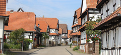 Hunspach (67) 5 septembre 2014. Village typique de l'Alsace septentrionale.